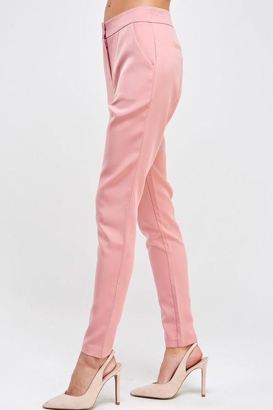 High Waisted Pants Women | Ankle Dress Pants | Sapphire And Emerald   Sapphire & Emerald