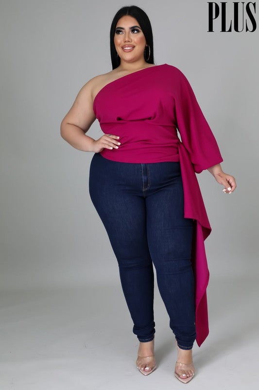 The Sasha Top (Plus) – Sapphire & Emerald