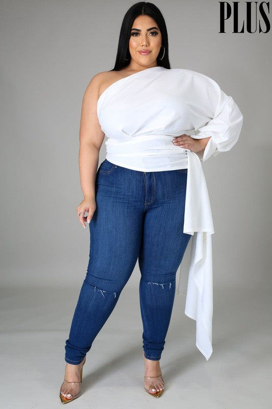The Sasha Top (Plus) – Sapphire & Emerald