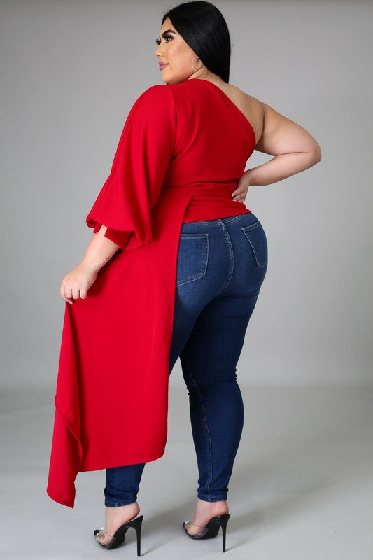 The Sasha Top (Plus) – Sapphire & Emerald