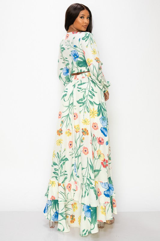Ms. Eden Maxi Dress Set