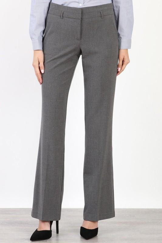 Essential Dress Pants in Charcoal Gray